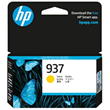 HP 937 Ink Cartridge Yellow, Yield 800 Pages for Officejet Pro 9110, 9120, 9130 9720, 9730 Printers